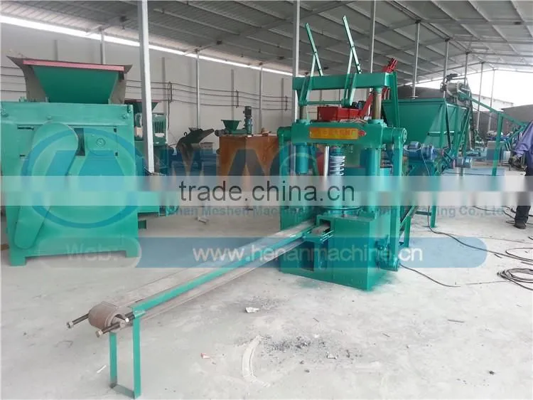 Professional Manufacturing Equipment With ISO coconut shell charcoal briquette machine