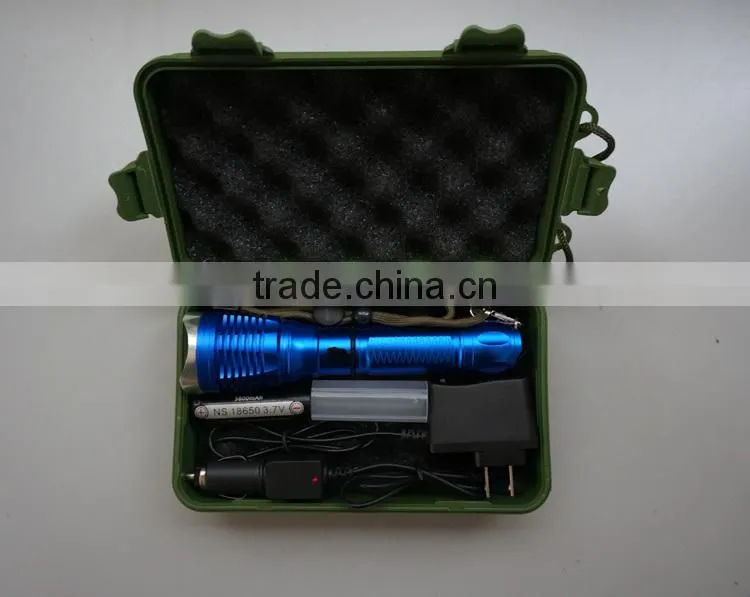 18650 battery LED flashlight rechargeable zoom flashlight led flashlight torch