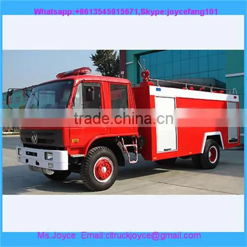 New Dongfeng Double Cab 6ton Foam Water Fire Fighting Truck For Sale