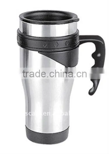 HOT SALES!!! 140Z Auto mugs with elastic lid ,140Z stainless steel auto cup,Multi-function cola bottle vacuum travel trip top