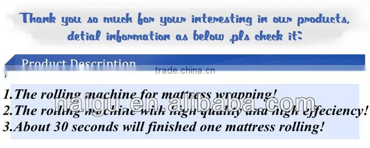 wrapping machine for VACUUM reeling packing