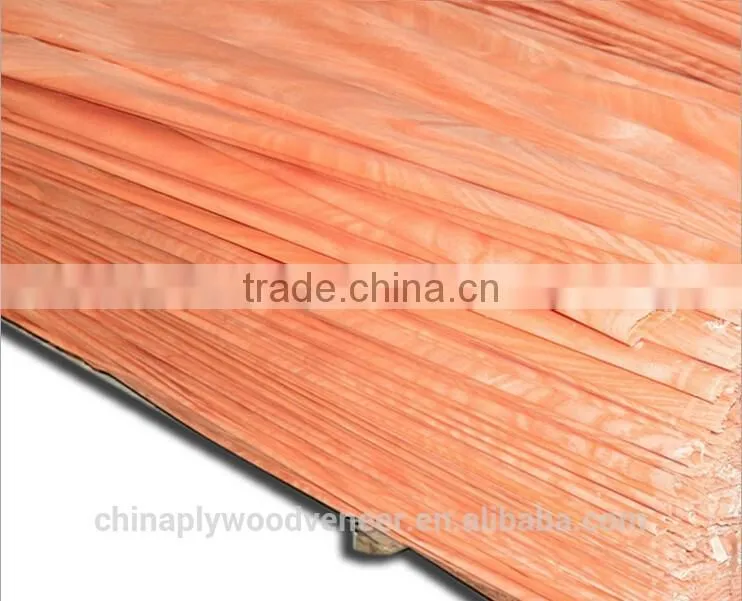 Linyi Grade a b c 0.5mm 1220x2440 decorative natural okoume face Veneer