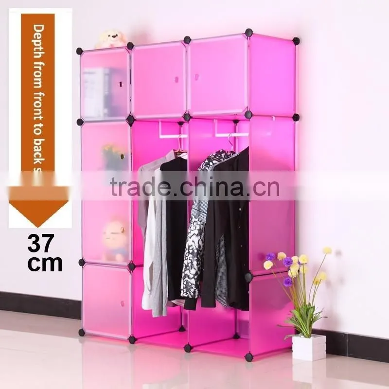 Solid color combination cabinet