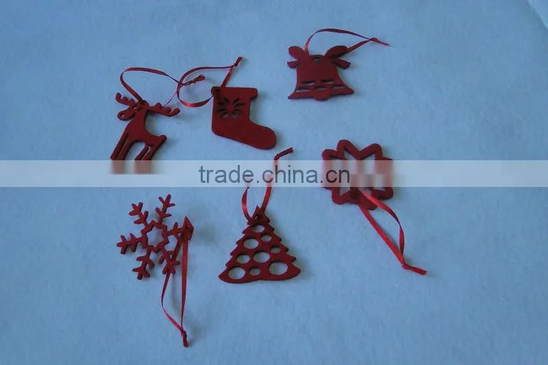 heart shape felt ornament