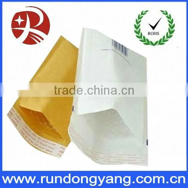 yellow high quality bubble mailing packing bags