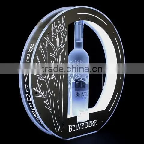 Acrylic liquor wine beer bottle display