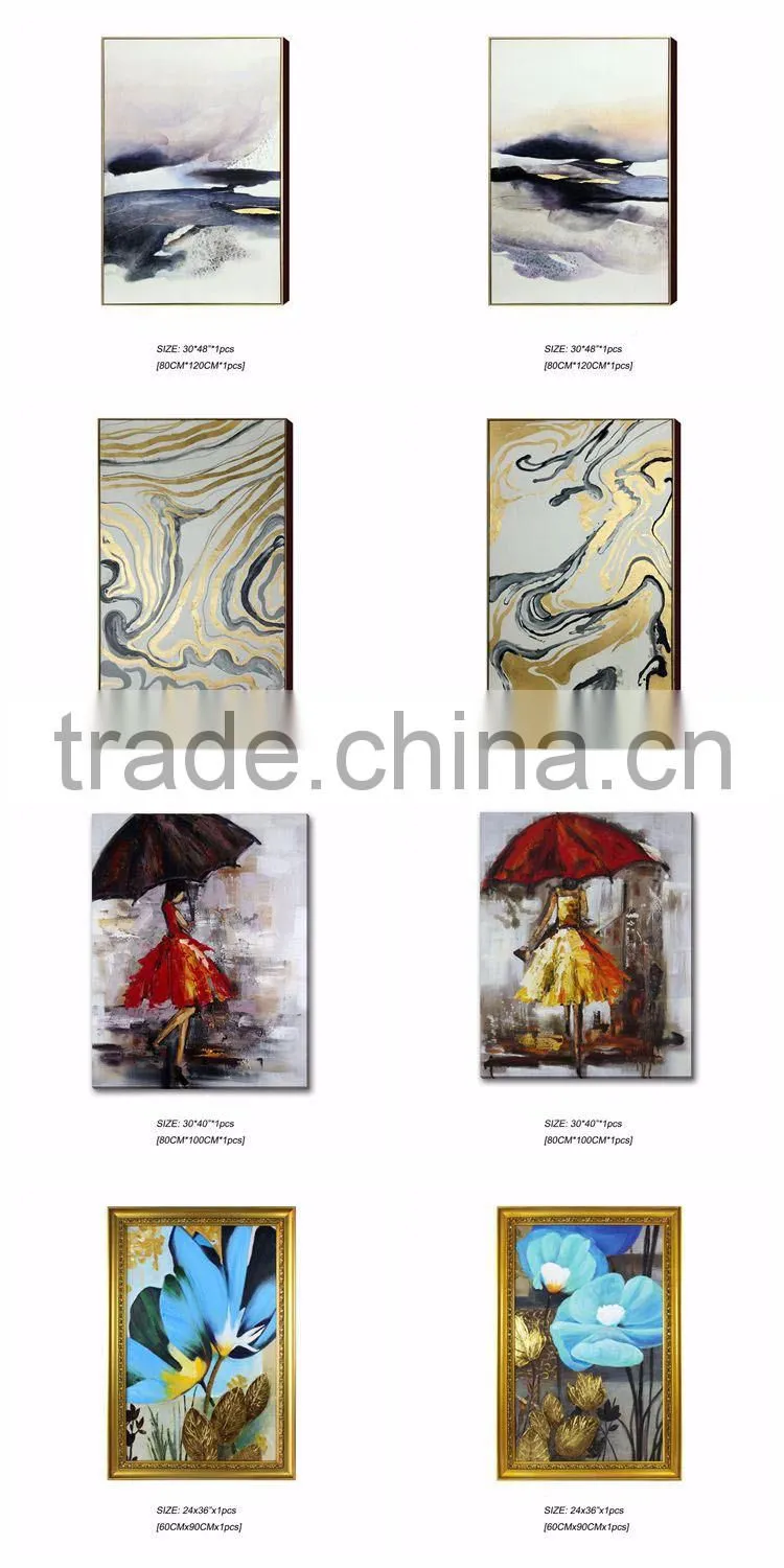 Amazon Hotselling 100% Handmade Wall Art Beautiful Girl Sex Oil Picture Painting