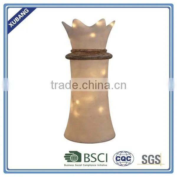 chess queen garden lights for outdoor decoration