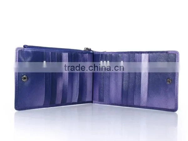 Custom High Quality Women Genuine Leather Wallet Manufacturer