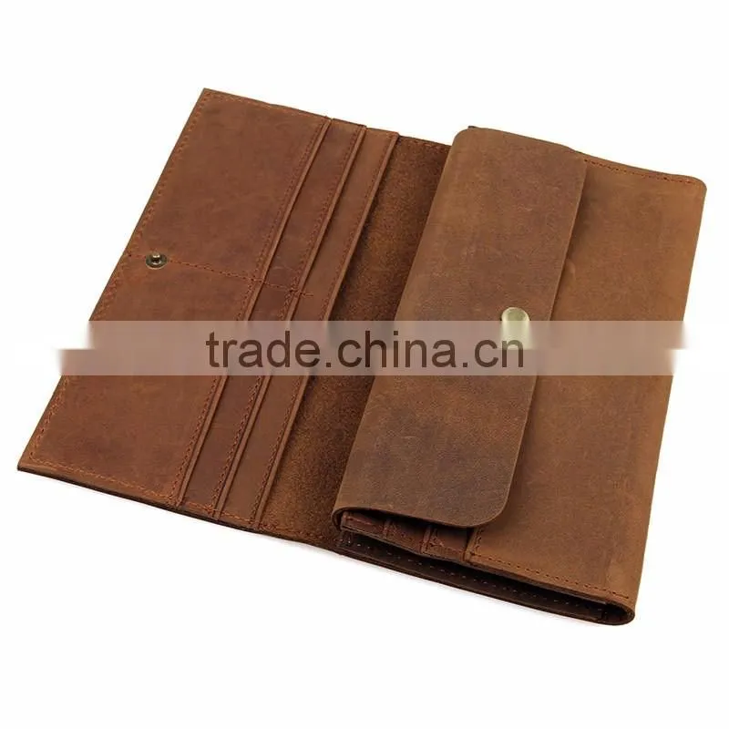 2017 branded personalized leather passport holder minimal passport organizer travel wallet crazy horse leather passport case