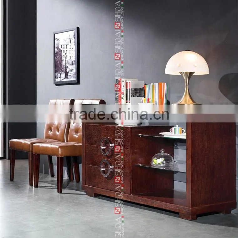 mirrored sideboard / sideboards / modern high gloss sideboard N6316