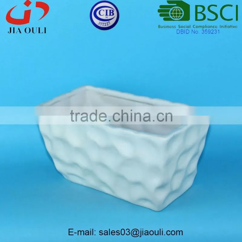 Under glazed Ceramic planter garden pot