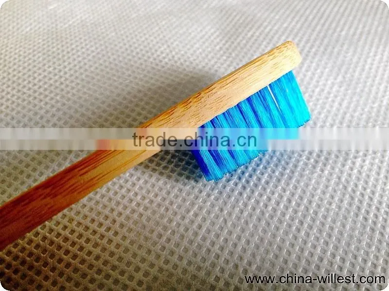 home use bamboo tooth brush, toothbrush with bamboo handle