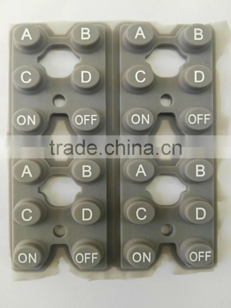 custom Silicone rubber keypad silicone keypad,rubber button keypad