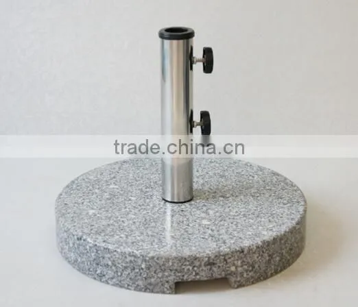 40KGS Garden Handle Round Marble Parasol Base CMRH-40