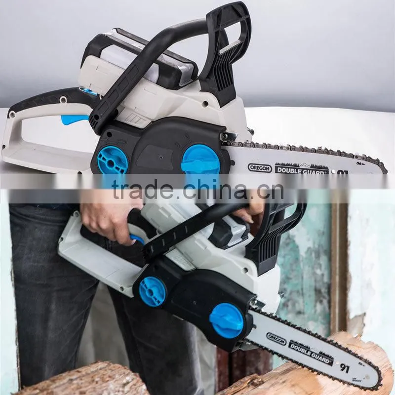 36v 3Ah 650w Brushless Li-Ion Wood Cutting Chainsaw Industrial Log Splitters Machine Portable Cordless Tree Trimmer GW8238