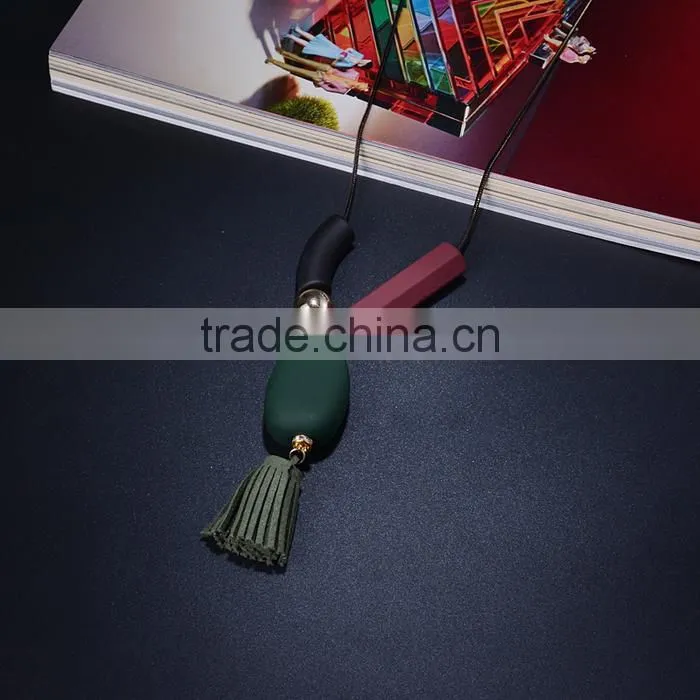 irregular beads pendant necklace geomotric bead pendant necklace tassel long sweater necklace