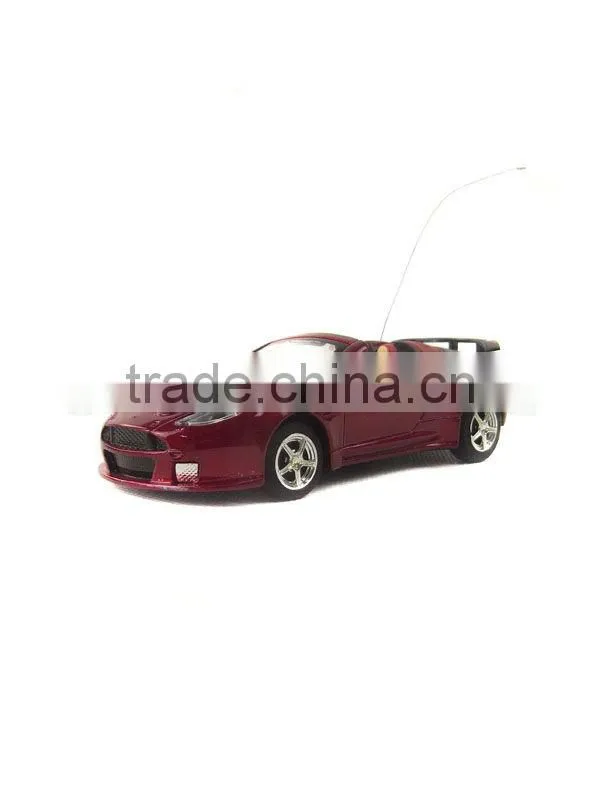 New product 1:43 Scale 4CH RC Alloy Car with steering wheel remote control car