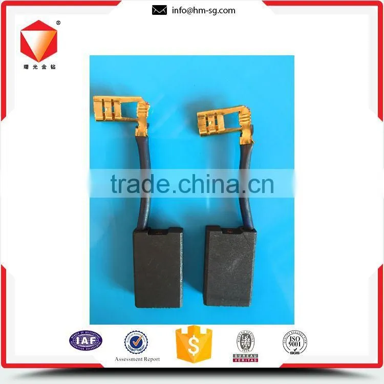 High-temperature economic power tool carbon brush long life