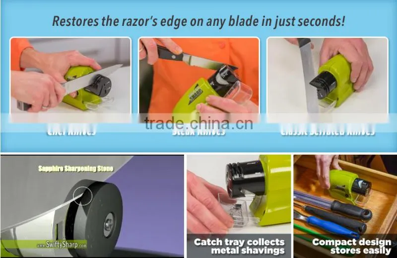 Swifty Sharp Tool & Knife Sharpener As Seen On Tv Brand New