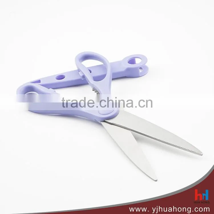 High Quality Stainless Steel Double Blade Kitchen Scissors With Protective Sleeve