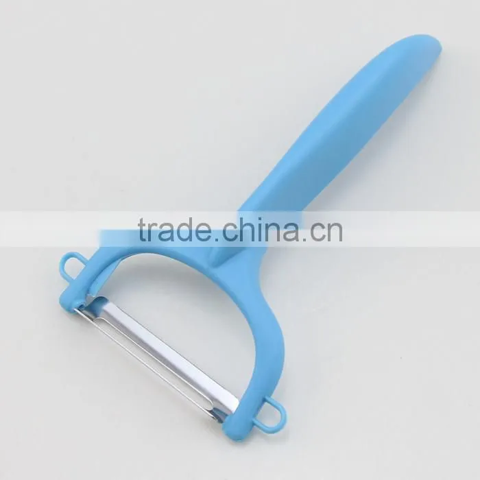 14cm Stainless Steel Blade Plastic Handle Fruit Peeler