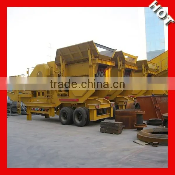 High Quality Mobile Crusher with Wide Adjustment Range for Sale