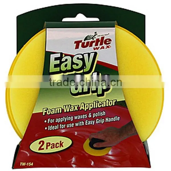 Auto care microfiber car polishing wax applicator