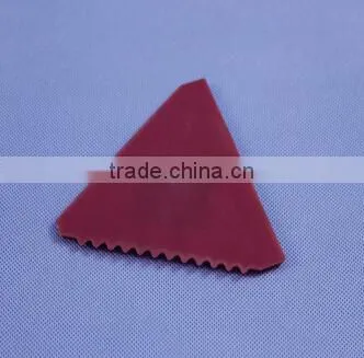 China Ningbo promotional plastic pp triangular scraper