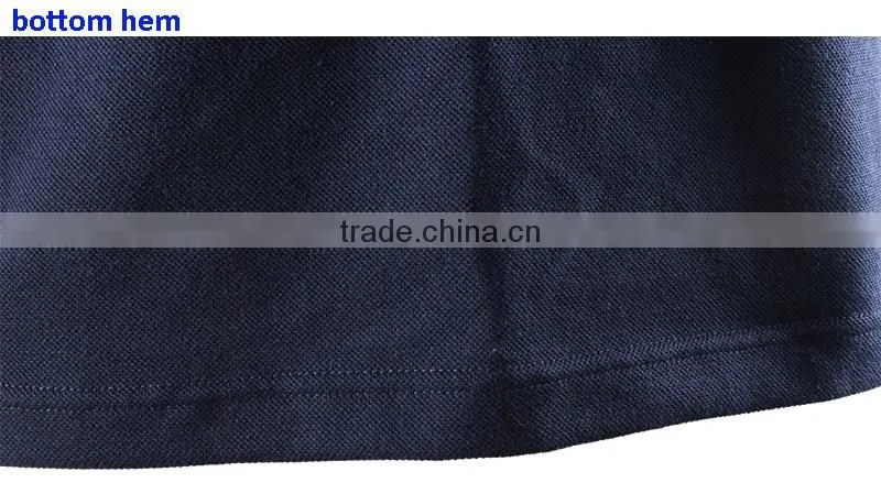 2016 Black Cotton Mens Polo Shirt
