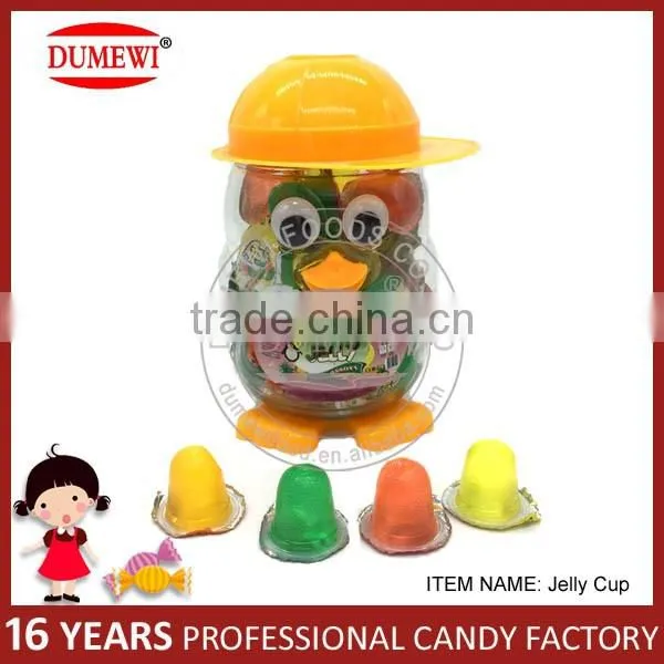Penguin Toy Jar Jelly Cup Different Flavors