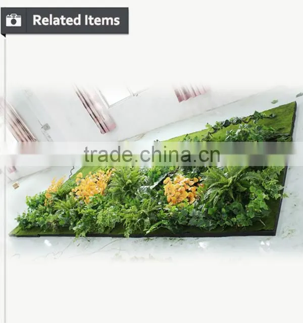 High quality artificial mini garden products artificial vertical wall