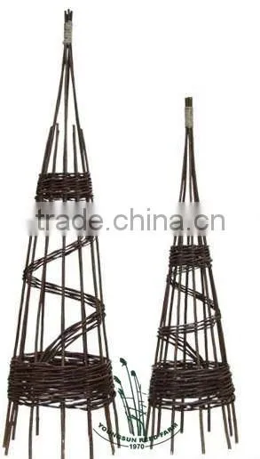 Top quality willow obelisk