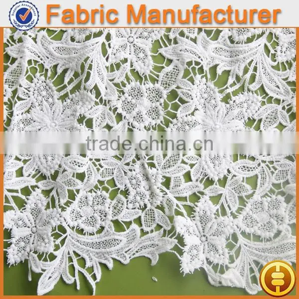 E cicheng texitle wholesale fashion african cord lace fabric/chemical lace fabric for garment dress