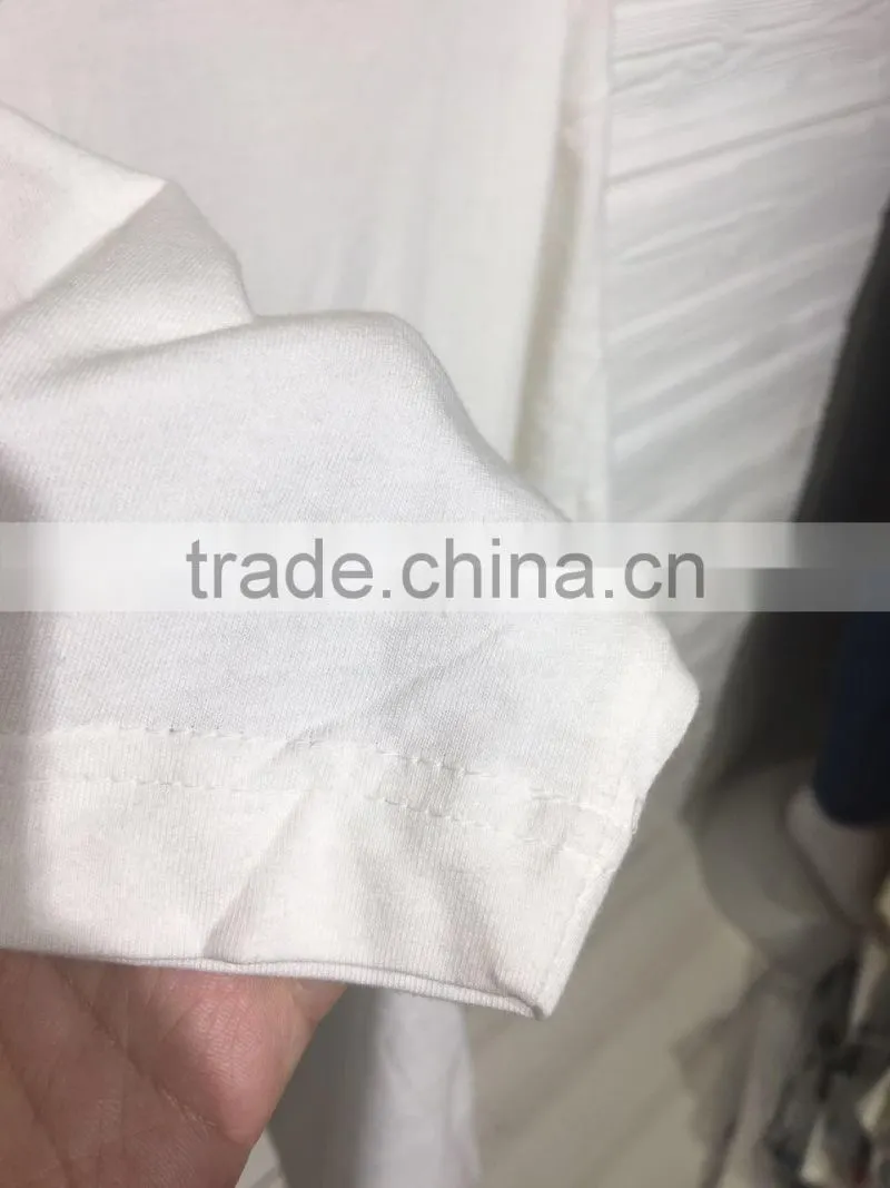 GZY wholesale cotton white t-shirt men