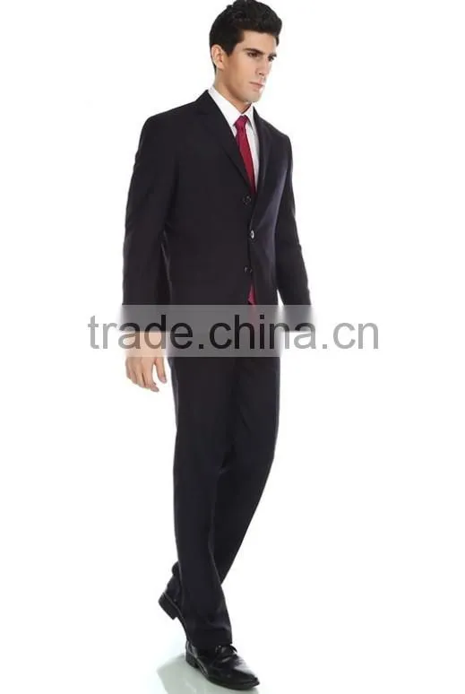 latest design black coat pant mens suits 2015