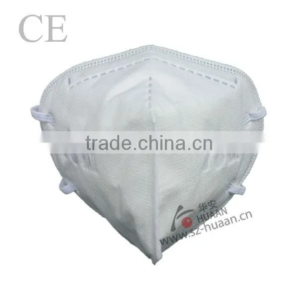 3 ply non woven fabric disposable industrial face mask