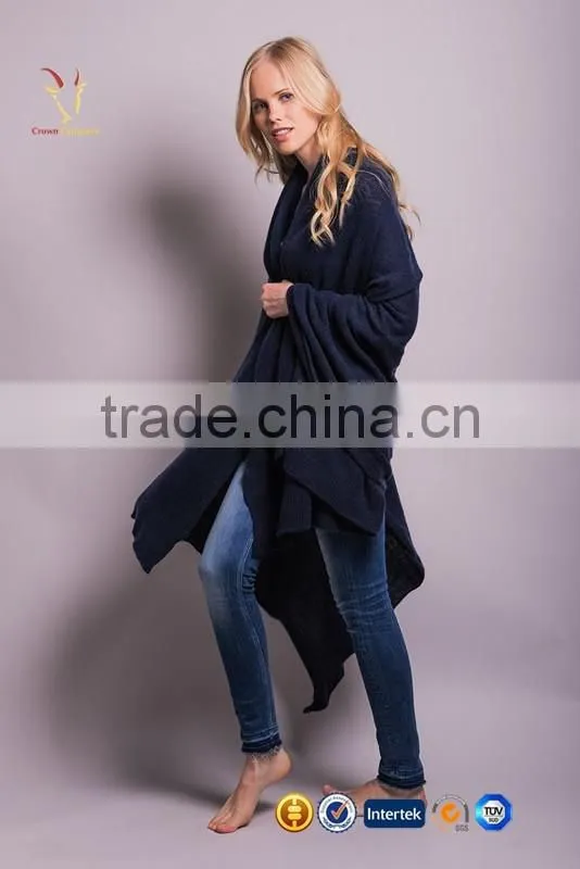 Women Wholesale Blanket Scarf Shawl Knitted Poncho Shawl And Scarf 2016