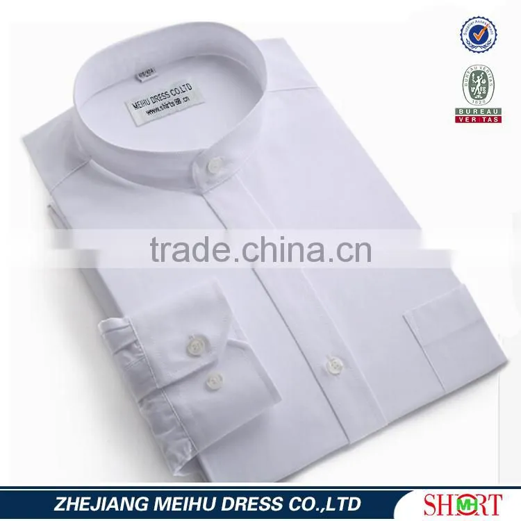 men's mandarin collar dress shirts