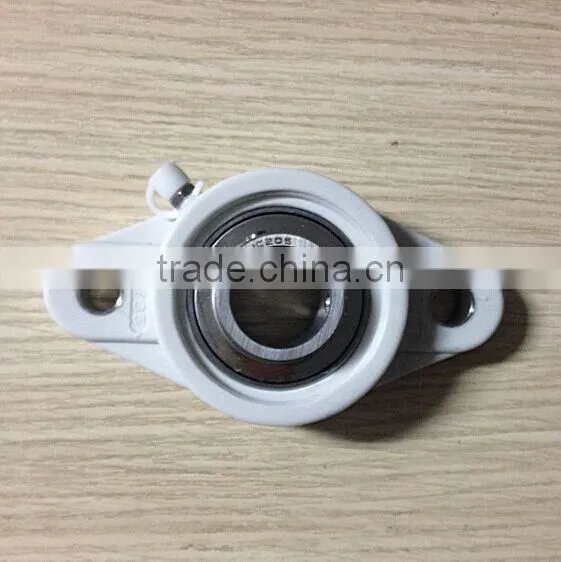 SUCFL205 pillow blocks with plastic housing