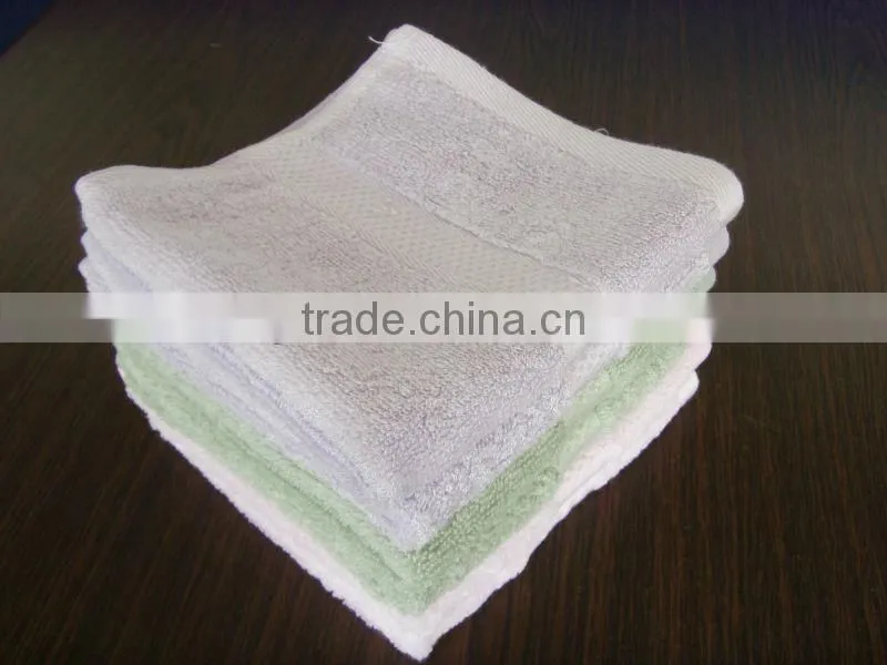 Panda Sports Solid Color Bamboo Fiber Cosmetic towels China Suppliers