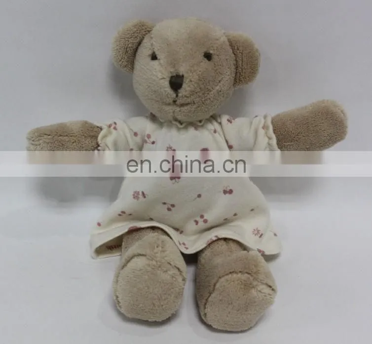 Plush Teddy Bear Animal Baby Toys With Clothes Made In China Kids Toys