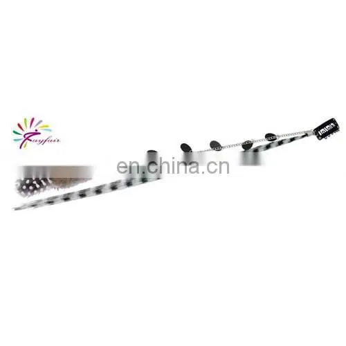 2015 new fashion DIY toy set feather clip-in hair extension for kids