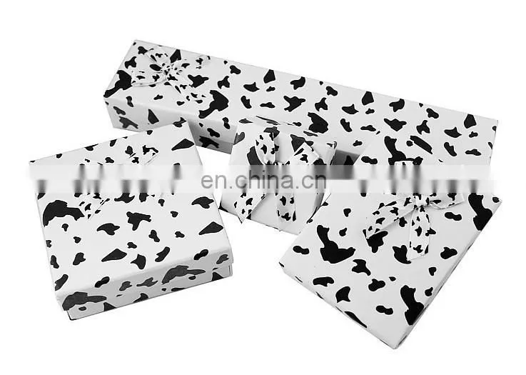 High quality custom leather belt box gift box paperboard box for Jewelry and gifts