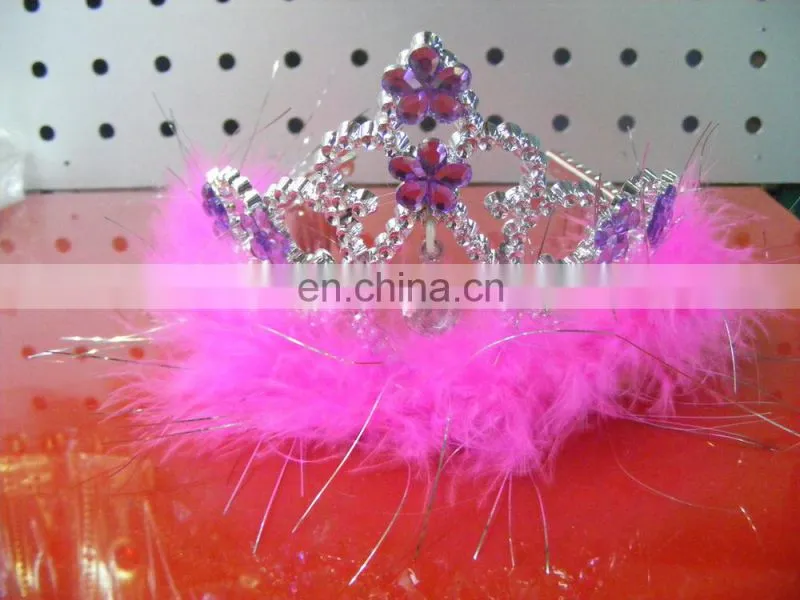MCH-2443 2017 trending products wholesale Party show headdress various cosplay trolls wigs tulle headband for kids