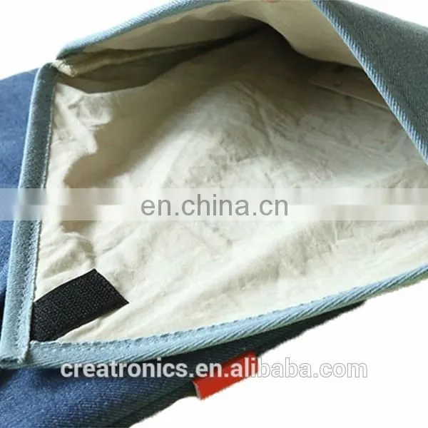 CR Sample available envelope shape canvas material light blue color latest design hot sales fancy cheap indian designer purses