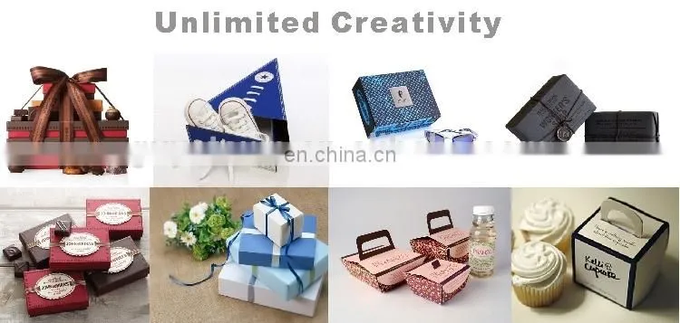 custom art paper printed logo jewelry paper gift box