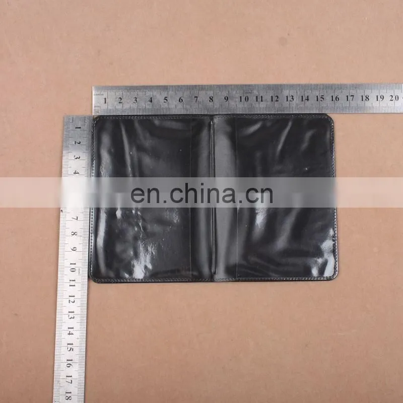 Hot selling custom logo PVC business name card holder