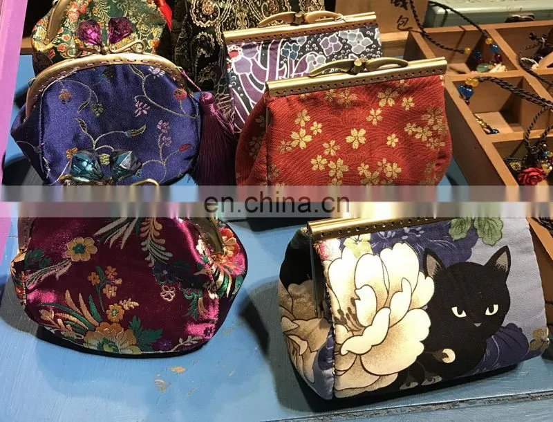 DIY Wedding metal kiss lock coin purse clutch frame