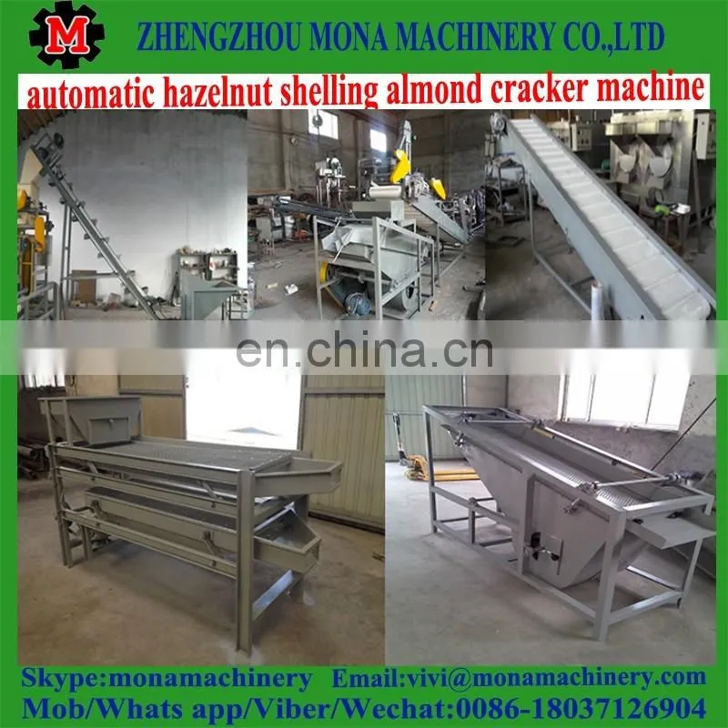 food grade stainless steel almond dehuller machines/pistachio sheller/almond hazelnut shell separator